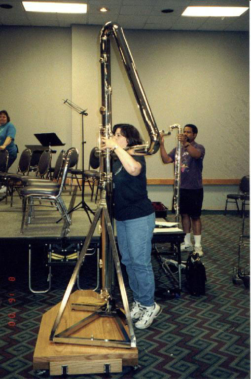 double contrabass recorder